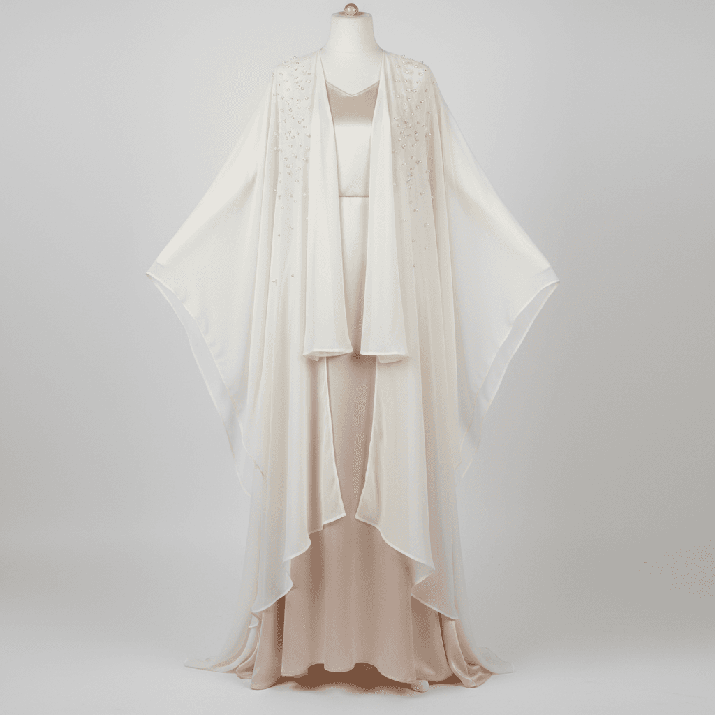 Luxury Pearl Abaya